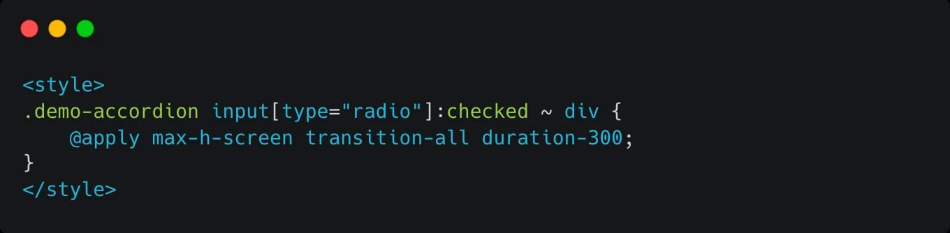 CSS checked and sibling selector
