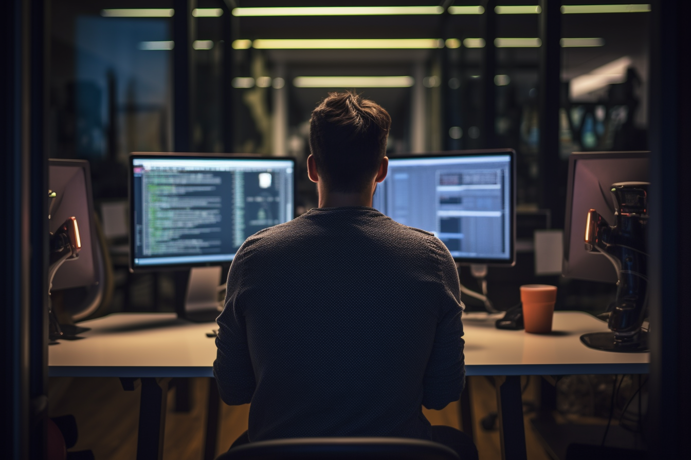 jalokim__a_photo_of_a_iOS_programmer_at_the_office_shot_from_be_5c40c55a-edbf-41ed-a320-a37e3ab4944d