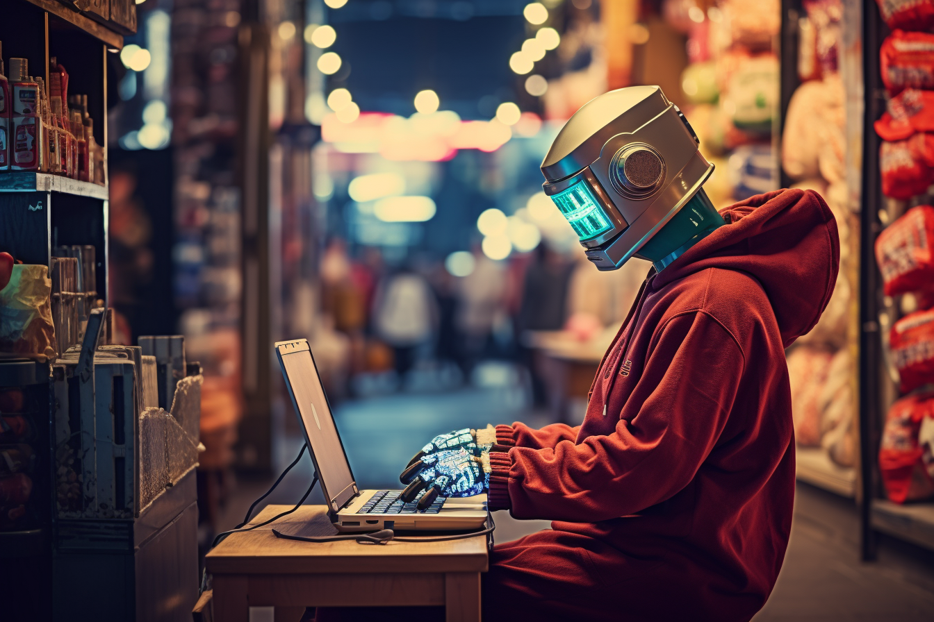 jalokim__a_photo_of_an_robot_doing_online_shopping_in_the_futur_1eba52f2-99ac-4c83-a361-206074acdfd7