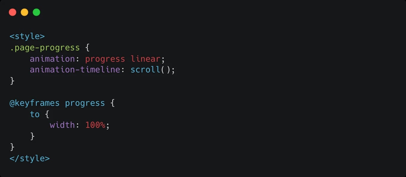 How to do CSS scroll()