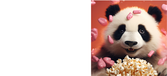 AI generated image of a Panda